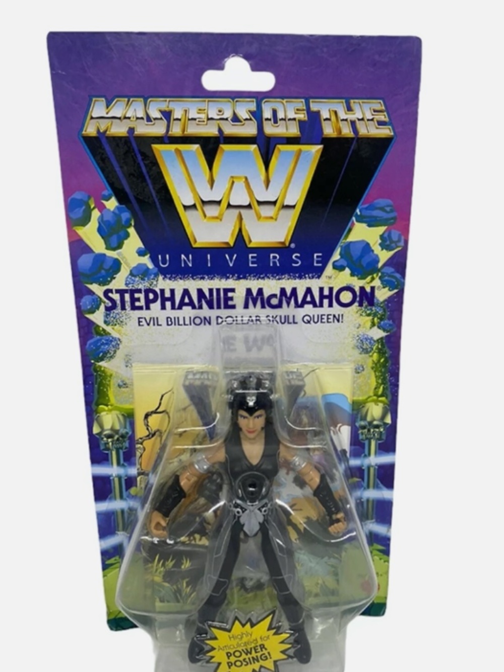 He-man Masters of the WWE Universe Stephanie McMahon Action Figure MOTU!